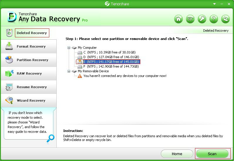 Tenorshare Data Recovery Professional Recovery Software For