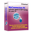 MyConnection PC is a treasure trove of tests that are designed to analyze your download and upload speeds, connection quality, and supported VoIP call quality.