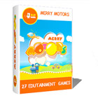 27 bright, colorful edutainment games for kids aged 5 and up. 