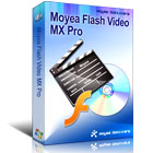 Flash Video MX Pro converts video in any file format (AVI, MP4, MP3, MOV, RM, RMVB, VOB, WMV, WMA, ASF, 3GP, MPEG, DVD, and more) into web-friendly Flash.