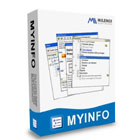 MyInfo is a personal organizer app that lets you capture, organize, edit, and share all of your important notes using an easy drag-and-drop system.