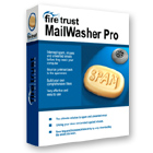 Mailwasher Pro is able to stop unwanted spam and virus-laden email messages before they're downloaded to your computer, on an unlimited number of email accounts.