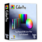 With ColorPro, you can test different website color palette variations on a whim, and also identify the color palettes of any web site using the integrated browser.
