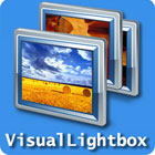 Visual Lightbox  lets you produce stunning online photo galleries without writing a single line of code, using drag-and-drop, one-click publishing, and automatic thumbnail creation.