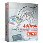 A4DeskPro lets you build websites in Flash, offering multiple menus and sub-menus and incredible Flash animation effects - with absolutely no coding knowledge. 