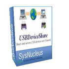 USB Device Share lets you share ANY USB device remotely over the Internet or via LAN -- hard drives, scanners, webcams... anything!