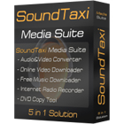 The SoundTaxi Media Suite is an all-in-one package featuring five different utilities that maximize your media collection - convert, rip, and download music and video content. 