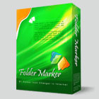 Folder Marker Home lets you mark your folders with color-coded and image-coded icons with a single mouse click. 