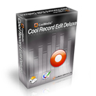 Cool Record Edit Deluxe lets you record any sound passing through your sound card, from streaming Internet audio to Internet telephone conversations, radio broadcasts, and microphone input.  