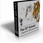 Flex GIF Animator is the easy way to create and edit banners, buttons, backgrounds and other GIF animations, using imported images and captured stills from video.