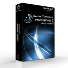 Genie Timeline Professional continuously backs up data based on file types, with files backed up more frequently than large virtual images, and access to multiple versions of your files.