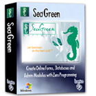 Use SeaGreen Software to easily create online forms, MySQL databases, and administration modules for your website, without any programming on your part.