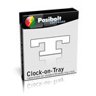 Clock-on-Tray revolutionizes the way that you check the time on your computer, featuring over 100 skins, nifty alarms, and extended functionality using free plug-ins.