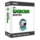 AV WebCam Morpher lets you alter and control webcam output in REAL TIME, letting you change your image, alter your voice, switch up background images, and more.