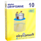 abylon CRYPTDRIVE lets you create software encrypted containers for your important files, locking them safely away using 256-bit and 448-bit encryption. 