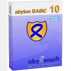 abylon BASIC provides full protection of your files during storage and transmission through encryption. 