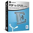 AnyBizSoft PDF to EPUB for Mac lets you convert PDF files to the ePub format, giving you the power to read them on your portable Apple device.