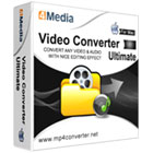 4Media Video Converter Ultimate for Mac lets Mac users convert media files between a vast number of audio and standard definition and high definition video formats.