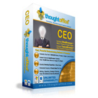 ThoughtOffice CEO is an associative thinking, innovation, and brainstorming tool that will unlock the gates to a new world of solutions that span business, marketing, advertising, and strategic positioning.
