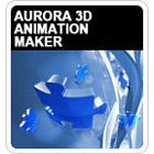 Aurora 3D Animation Maker lets you create beautiful 3D animations, letting you take text or logos to a whole new level of awesomeness.