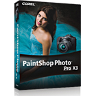 PaintShop Photo Pro X3 lets you organize, edit, and share professional-quality photos and is the perfect solution for both novices and advanced users.