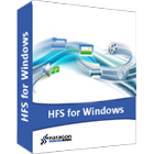 Paragon HFS+ for Windows 10.0 enables total communication between Mac and Windows machines, allowing full read-write access to Mac-formatted partitions from any Windows machine.