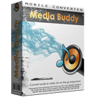 Media Buddy lets you convert audio and video to a variety of media formats, making it possible to play any file on virtually any piece of hardware.