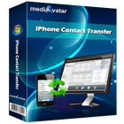 mediAvatar iPhone Contact Transfer is the easy way to transfer and backup your contacts from your iPhone to your PC as CSV or vCard files.