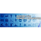 Aurora SVG Viewer & Converter makes it easy to organize, view, and convert SVG images to a number of popular graphics file formats.