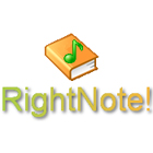 RightNote lets you organize volumes of information in notebooks, each with a hierarchical tree of notes that makes it easy to sort and find information quickly.