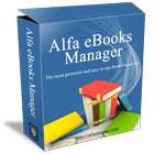 Alfa eBooks Manager lets you organize both electronic and paper books in a single consolidated fully searchable library.