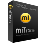 miTracker Anti Theft helps to safeguard your data if your laptop gets lost or stolen, by offering file encryption, remote lockdown, and remote wipe capabilities.