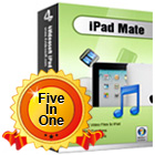 4Videosoft iPad Mate offers everything you need to convert and manage DVD video and reading material on your iPad.