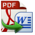 PDF to DOC lets you convert PDF files to Word or WordPad formats, with the option to convert multiple documents in batch.