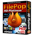 FilePop HD Platinum lets you create, copy, convert, and rip Blu-ray and DVD video content, all in one package.  