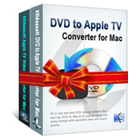 4Videosoft Apple TV Converter Suite for Mac consists of two professional conversion programs that let you transform DVDs and videos to files compatible with your Apple TV.