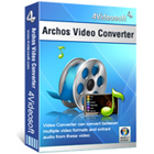 4Videosoft Archos Video Converter converts video and audio files to formats that are perfectly compatible with all Archos products.