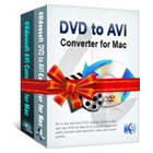 4Videosoft AVI Converter Suite for Mac lets you convert DVDs and other video sources to AVI files on your Mac.