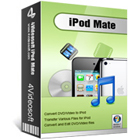 4Videosoft iPod Mate is a set of five utilities that convert video, transfer file, backup SMS and contacts, and create ringtones for your iPod and iPhone.