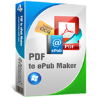4Videosoft PDF to ePub Maker lets you convert PDF files to ePub format, for easy reading on eBook readers and Apple gear.