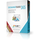 Exchange Tasks 365 is a standalone management tool that helps administrators manage both on-site and cloud-based Microsoft Exchange users, seamlessly.