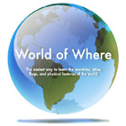 Learn the capital cities, countries, flags, oceans, provinces, states, and physical features of the world in this entertaining and graphically-rich geography testing application.