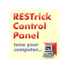 RESTrick Control Panel is a powerful tool that can help you tune your Windows system. Tweak system settings, registry settings (including the hidden ones), and more.