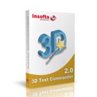 3D Text Commander turns any plain-text message into captivating 3D text, letting you create your own 3D text logos, banners, and messages. Incorporate into any document!