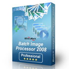 Batch Image Processor 2008 Professional lets you apply more than 90 actions to sets of your digital photos, with live preview and web gallery creation.