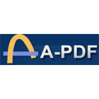 A-PDF Word to PDF performs batch conversions of Word, TXT, RTF, and WRI documents to PDF, with the ability to apply watermarks and security restrictions.