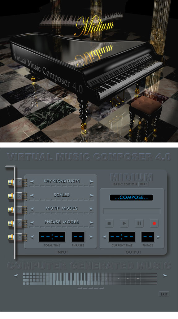 virtual music composer
