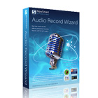 Audio Record Wizard works with your sound card to record any audio that plays through it, capturing audio as MP3, WAV, OGG, and FLAC files.