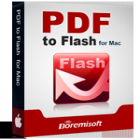 Doremisoft PDF to Flash Converter lets you create Flash-based books and magazines from PDF files, complete with page-flipping animations, zoom, fullscreen, and more.