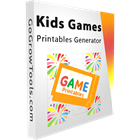 Kids Games Printables Generator (PC) Discount
